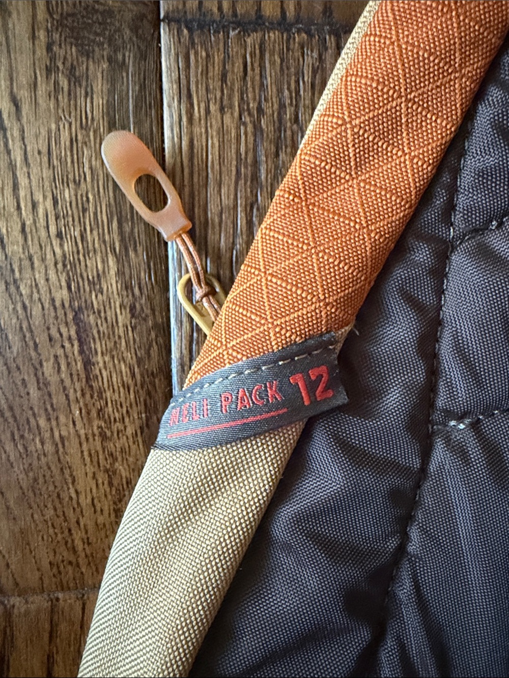 DAKINE HELY PACK 12 L Men's Two-Tone Orange and Tan Backpack - Picture 6 of 10